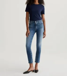 Ag Jeans - Mari Mid Rise Straight Jeans