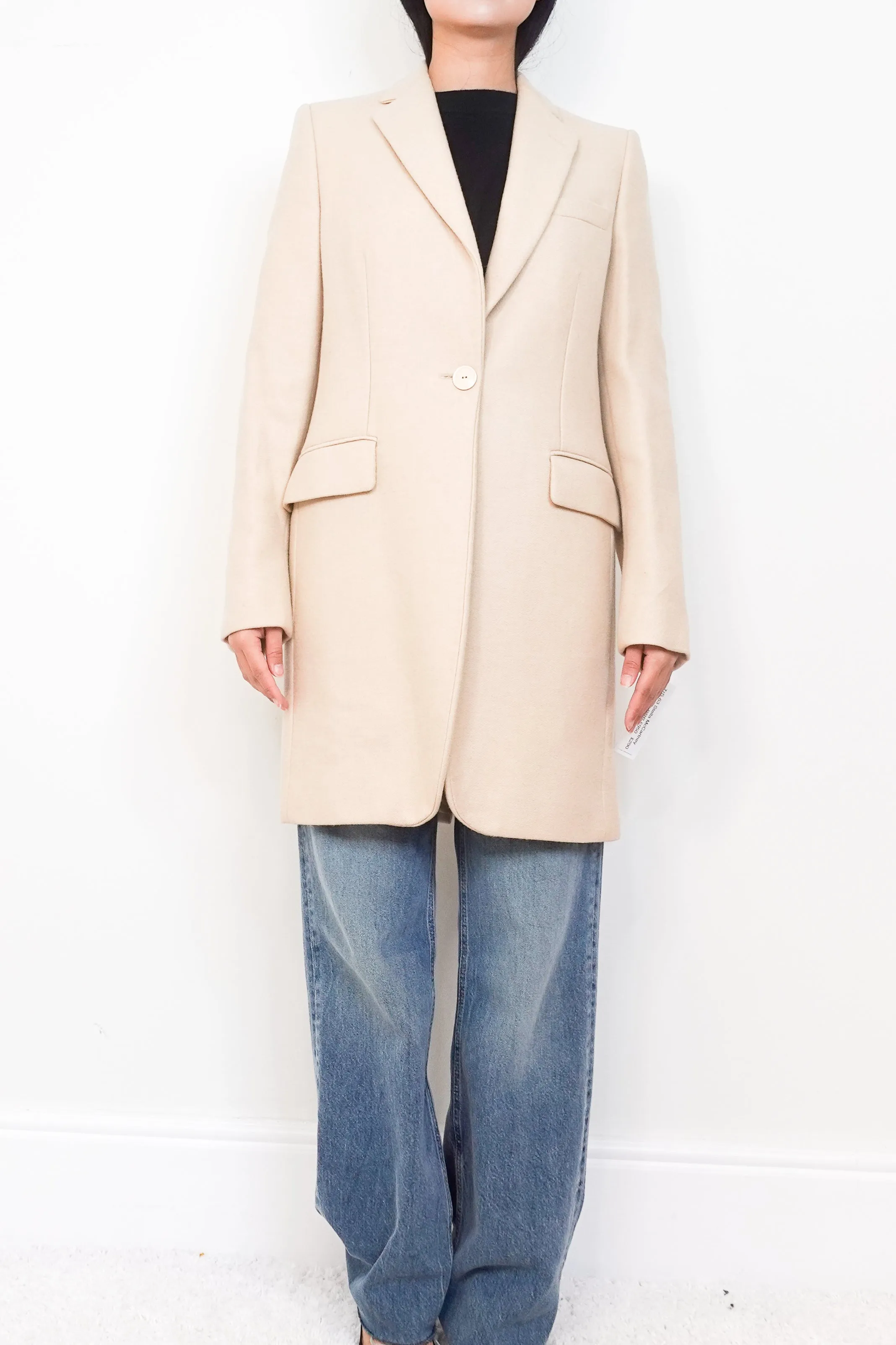 Beige Wool Coat RRP £950
