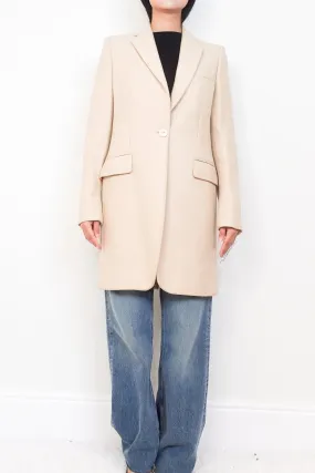 Beige Wool Coat RRP £950