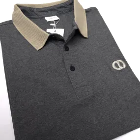 BIG- CD designer polo shirt | Grey