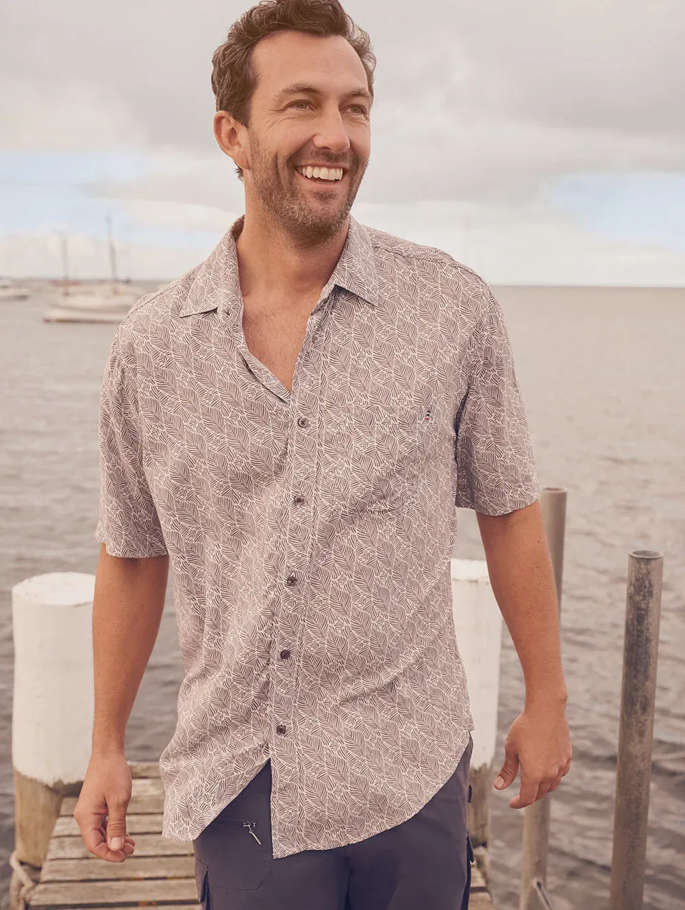 Breakaway Shaw Bamboo Shirt - Falcon