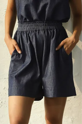 BreezeEase Denim Shorts