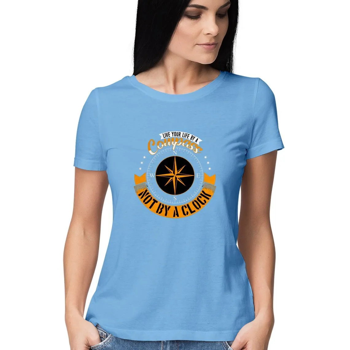 Compass Design T-Shirt