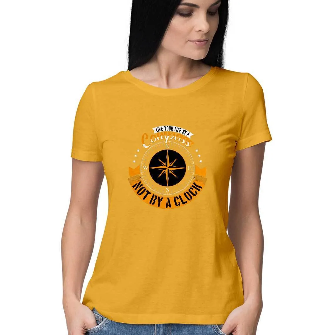 Compass Design T-Shirt