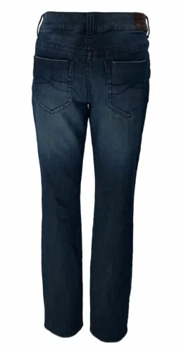 DKNY Jeans Women's Stretch Slim Fit Bootcut Jeans Dark Blue Size 4