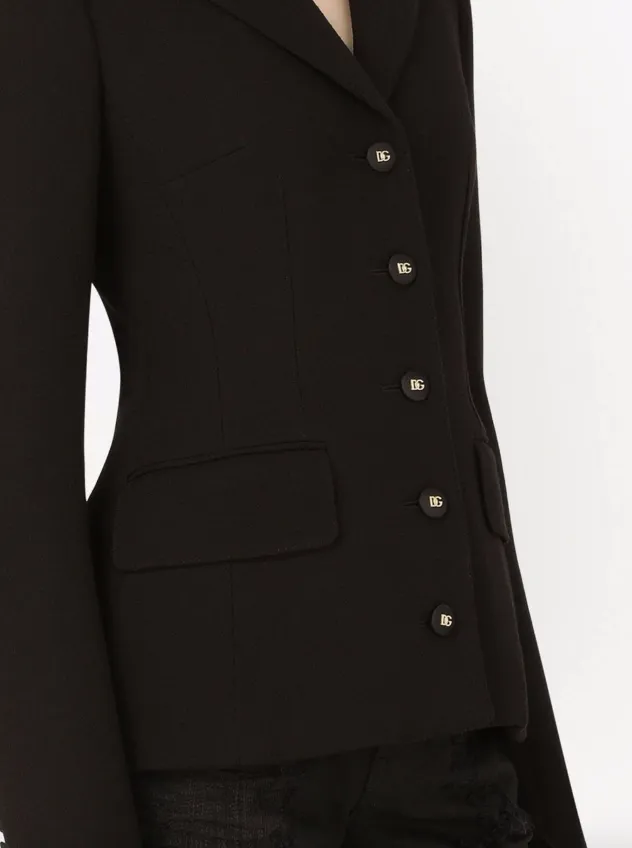 Dolce & Gabbana single-breasted wool blazer
