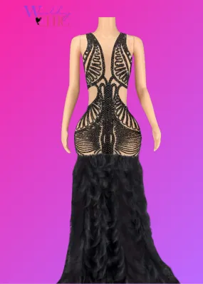 Elevation - Women's Evening Dress