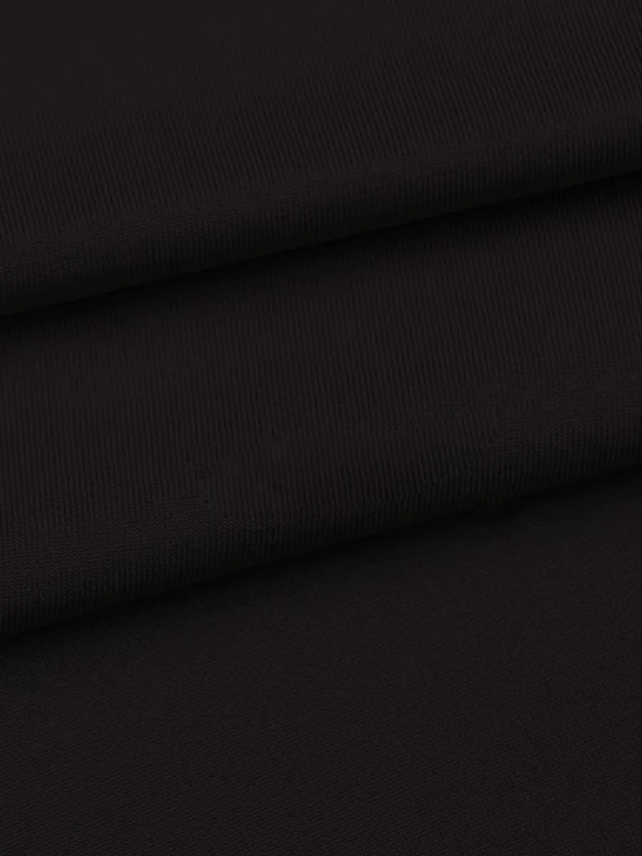 Fashion Solid V-Neck Surplice Plain Bodycon Dress