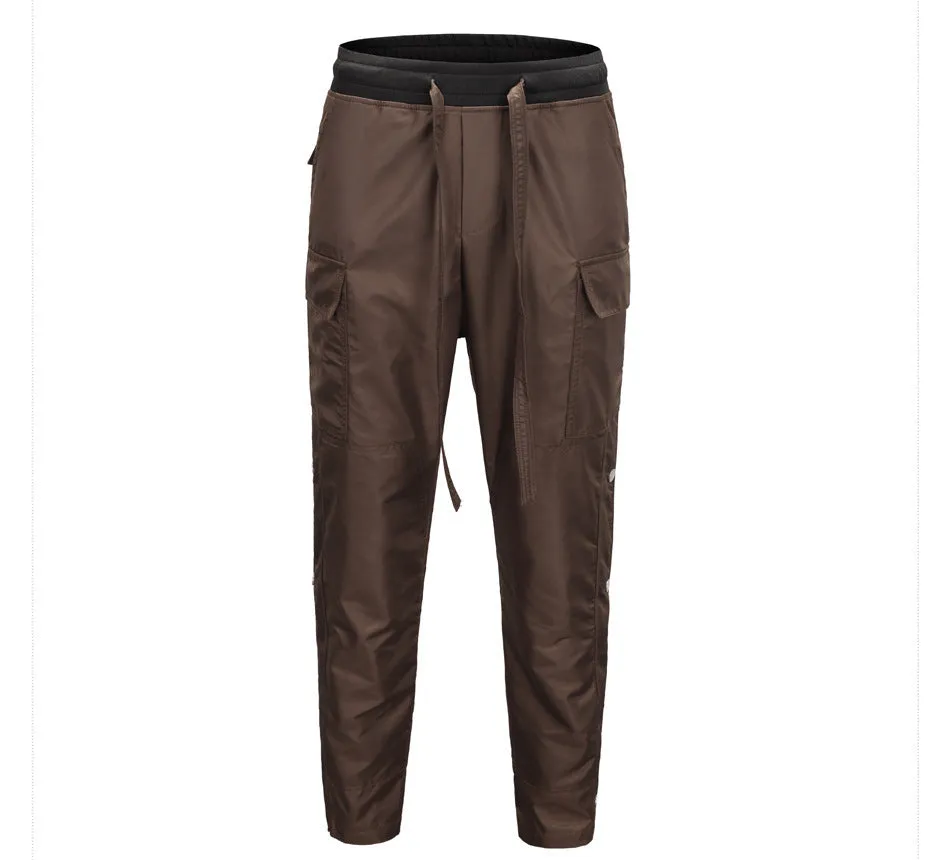 Functional style overalls nylon casual pants