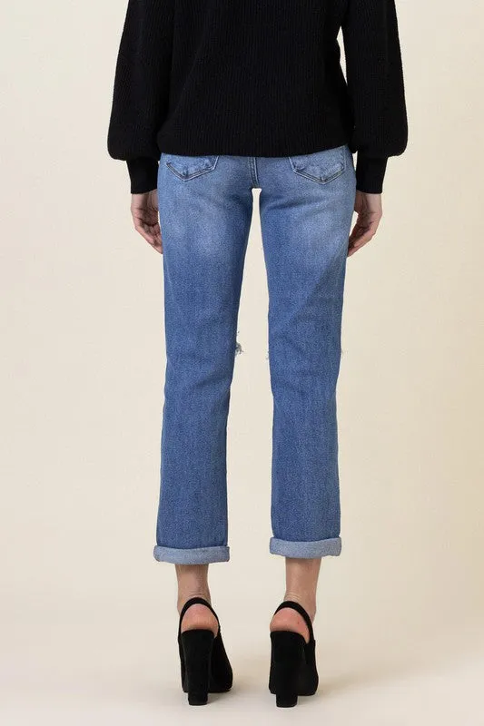 Holy Distressed Boyfriend Jeans