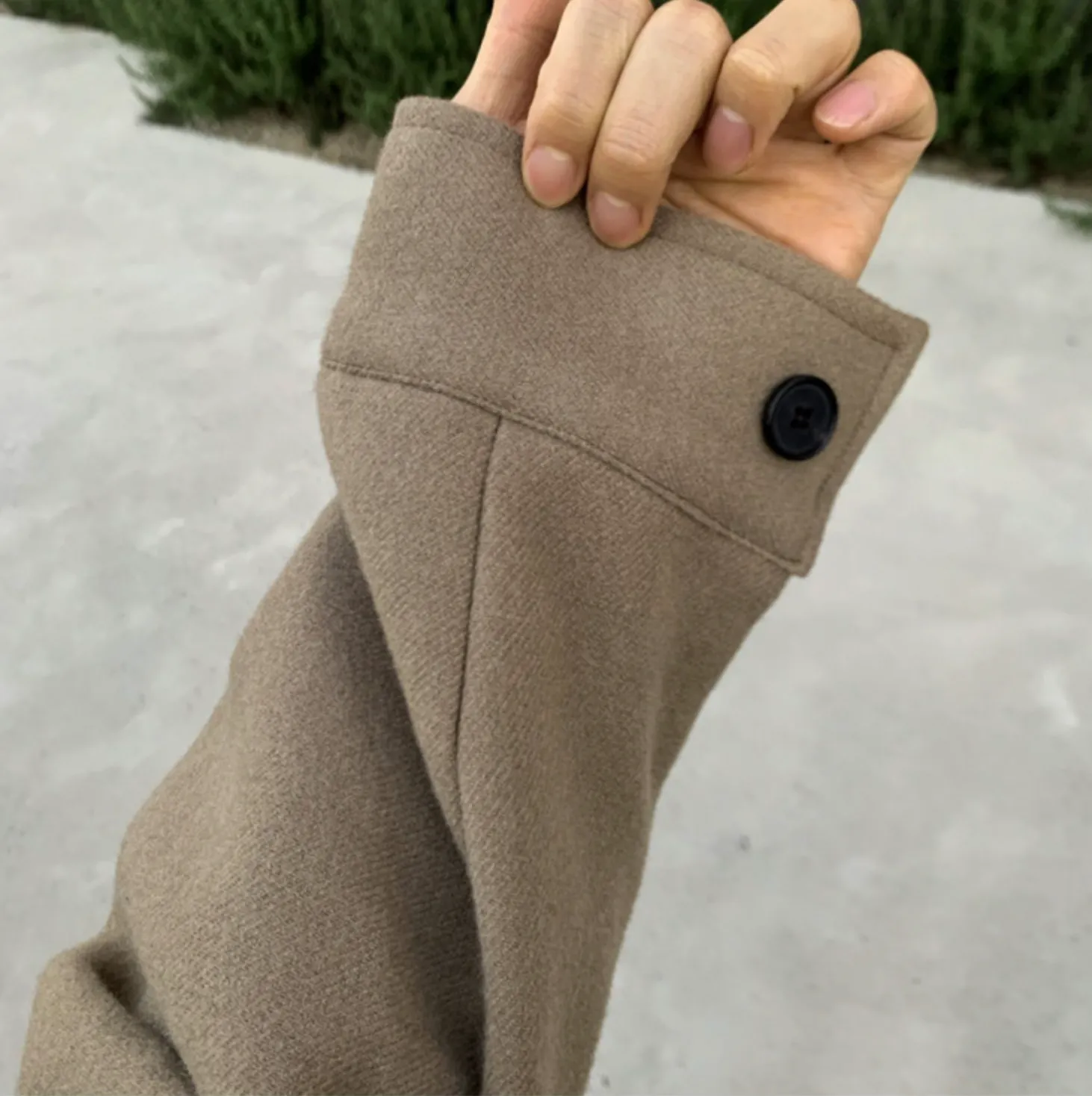 [Korean Style] High Neck Wool Short Jackets