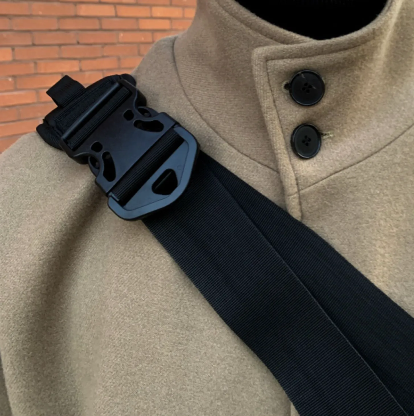 [Korean Style] High Neck Wool Short Jackets