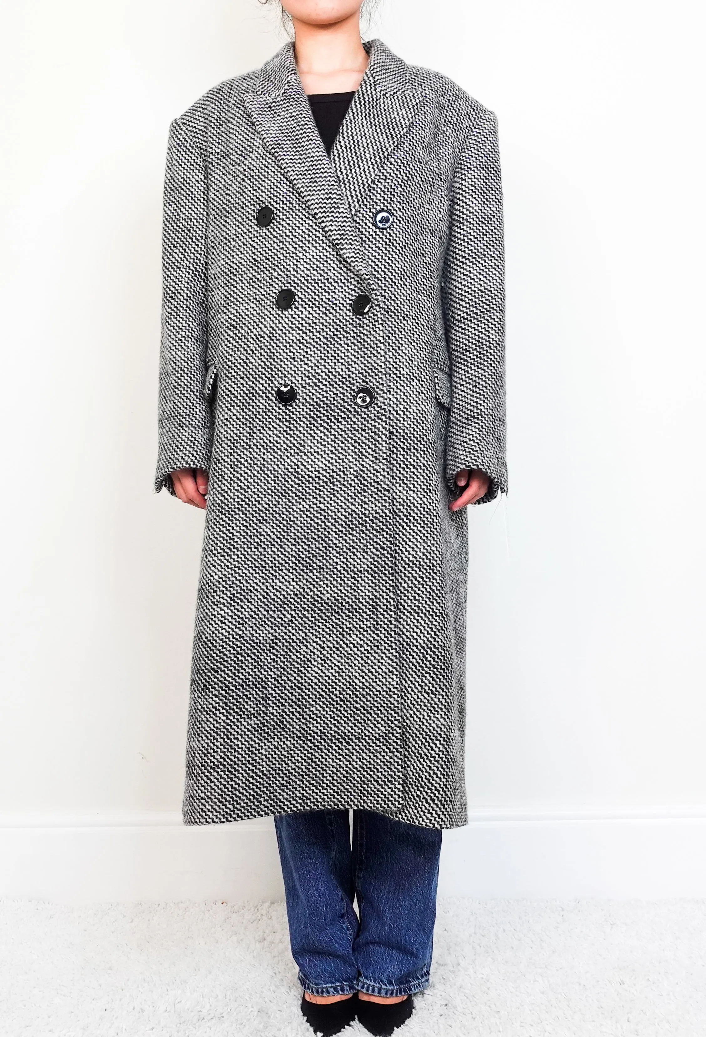 Lojimko wool midi coat RRP £1200