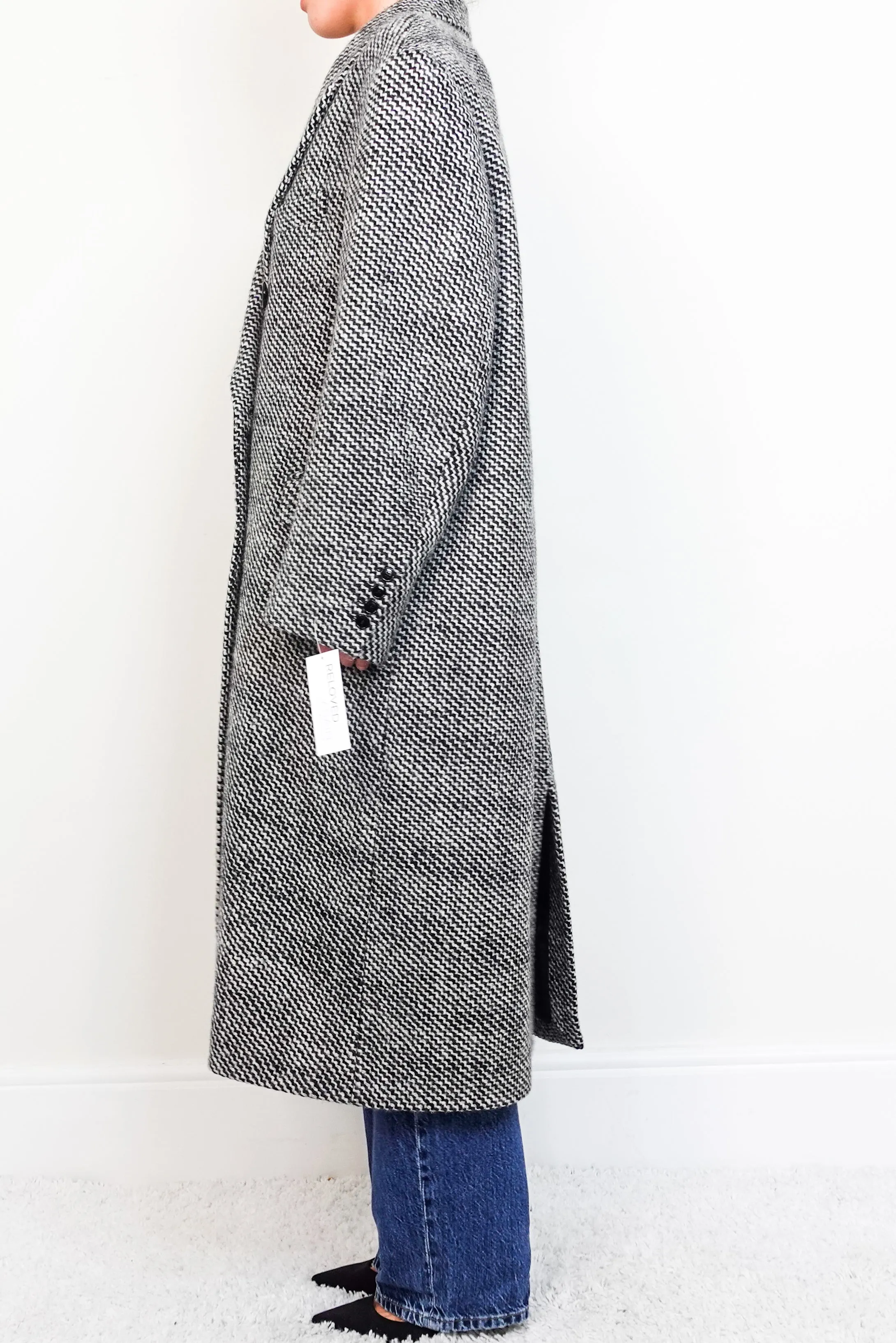 Lojimko wool midi coat RRP £1200