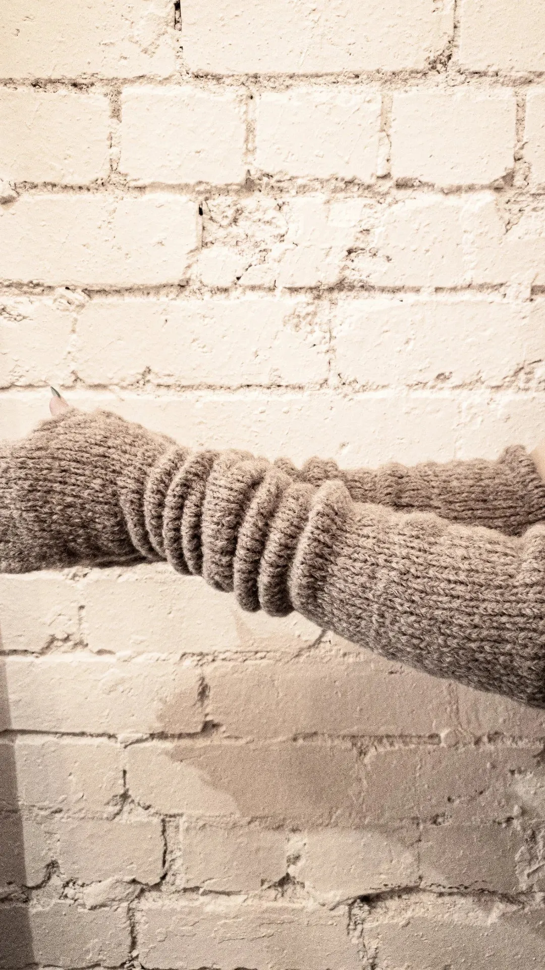 Long line mittens / sleeves (Alpaca)