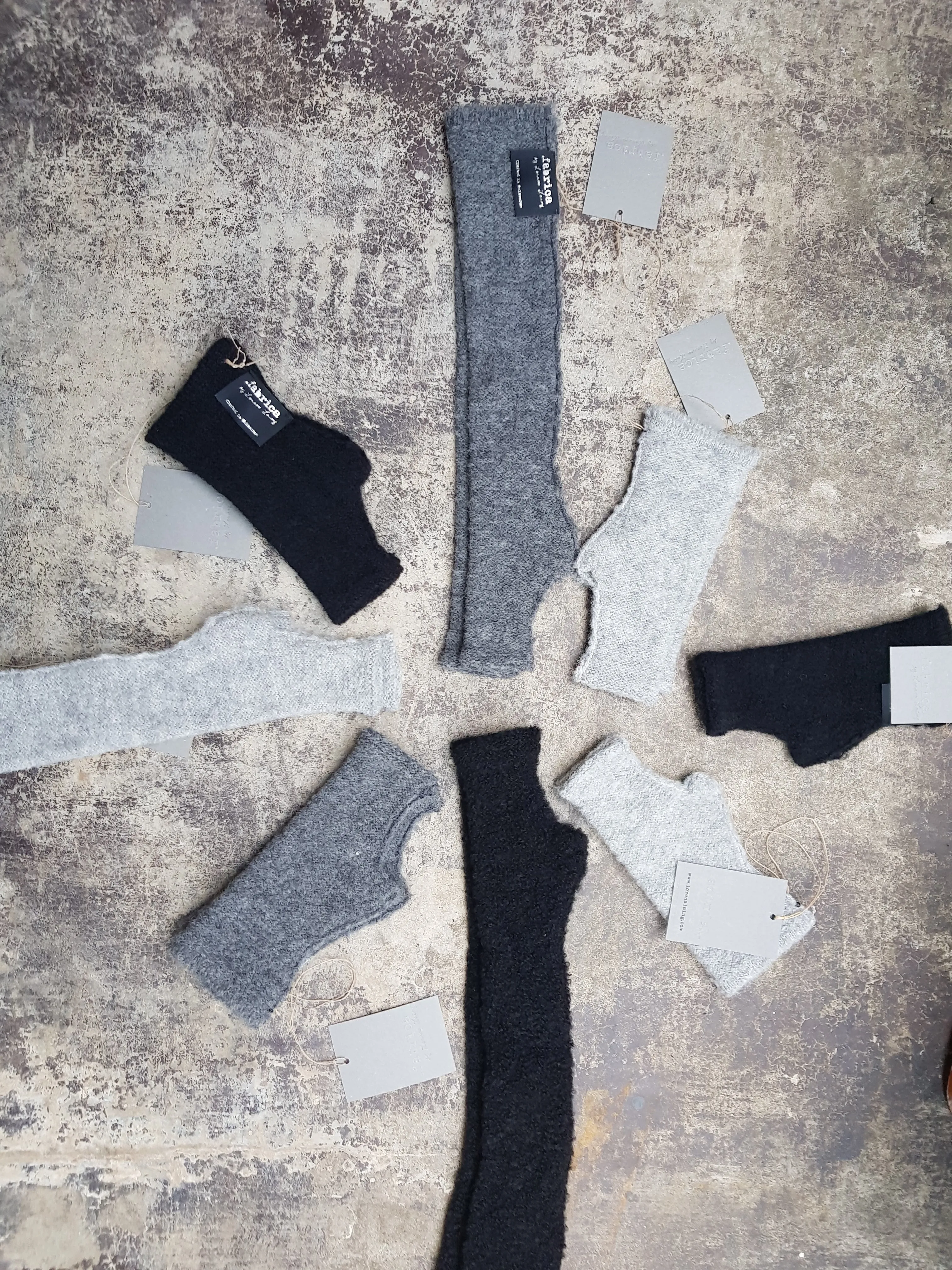 Long line mittens / sleeves (Alpaca)