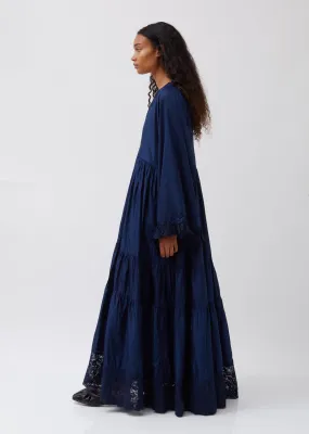 Long Sleeved V-Neck Dress