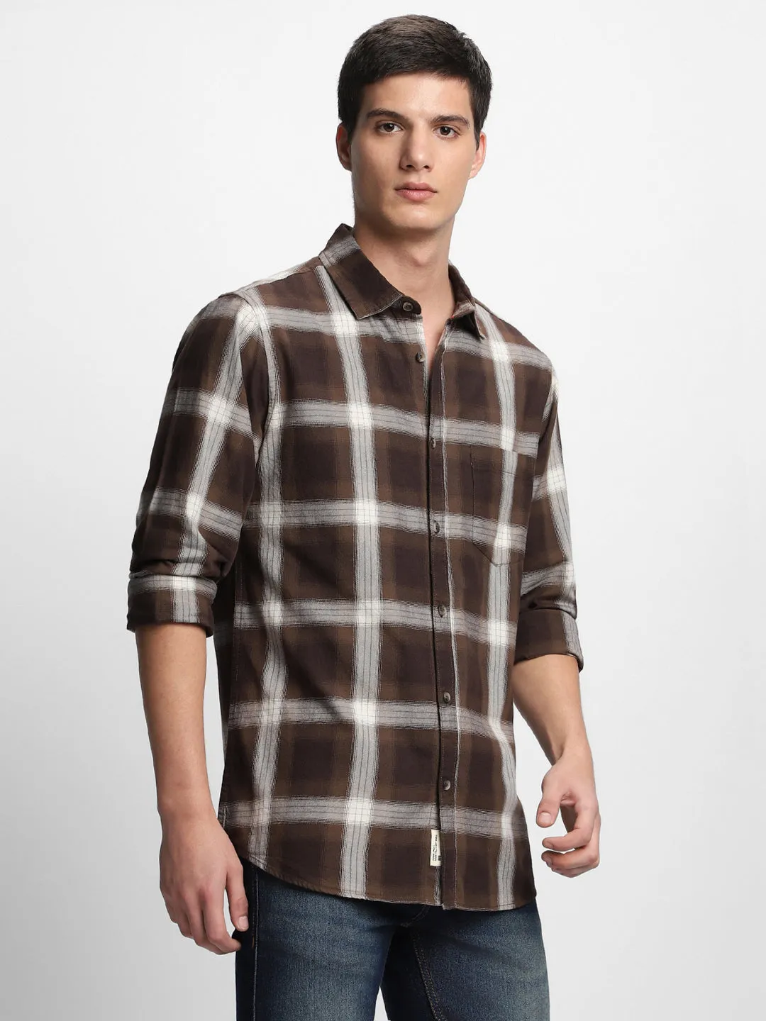 Men's Brown Shirts