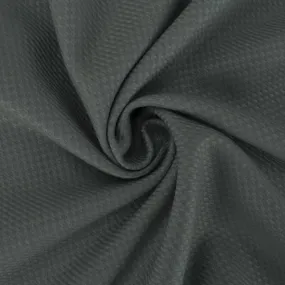 Metal Gray Twill Woven Jacketing Fabric