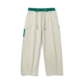 Mint Canvas Cargo Trouser