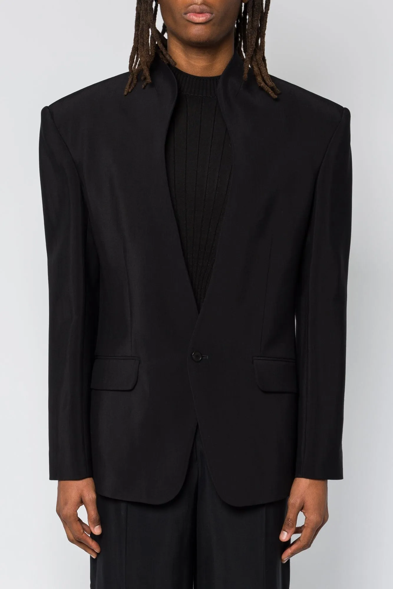 Mugler Heavy Fluid Blazer SS25