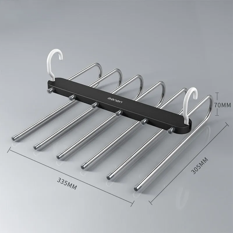 Multi-functional 6 in 1 Pants Hanger
