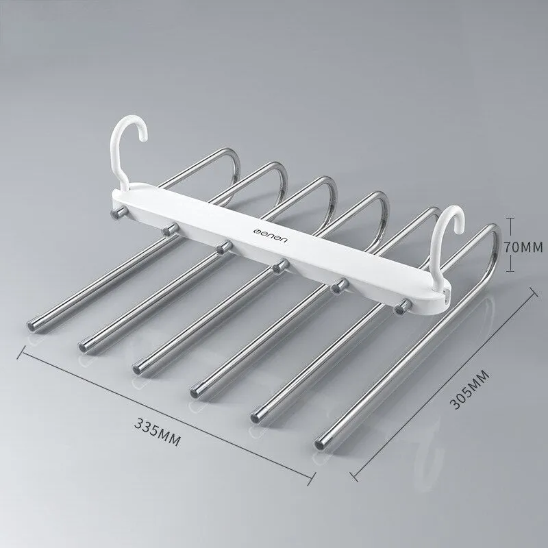 Multi-functional 6 in 1 Pants Hanger