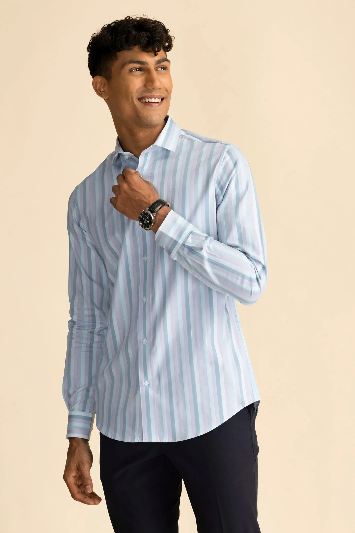 Pastel Stripe Shirt EOSS