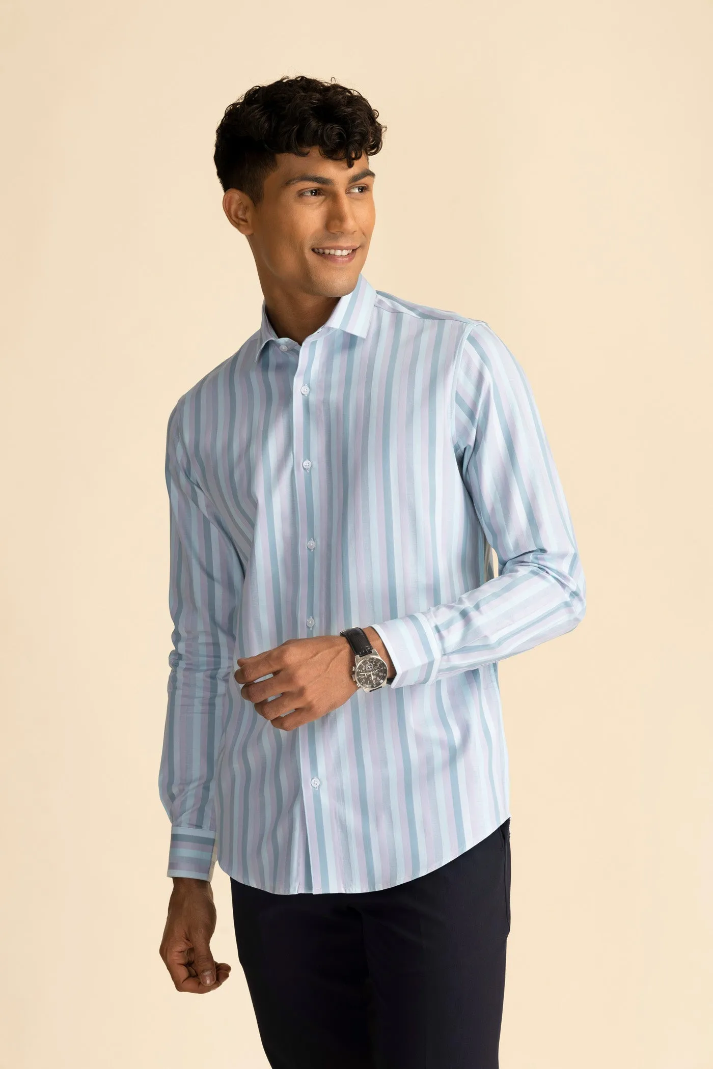 Pastel Stripe Shirt EOSS