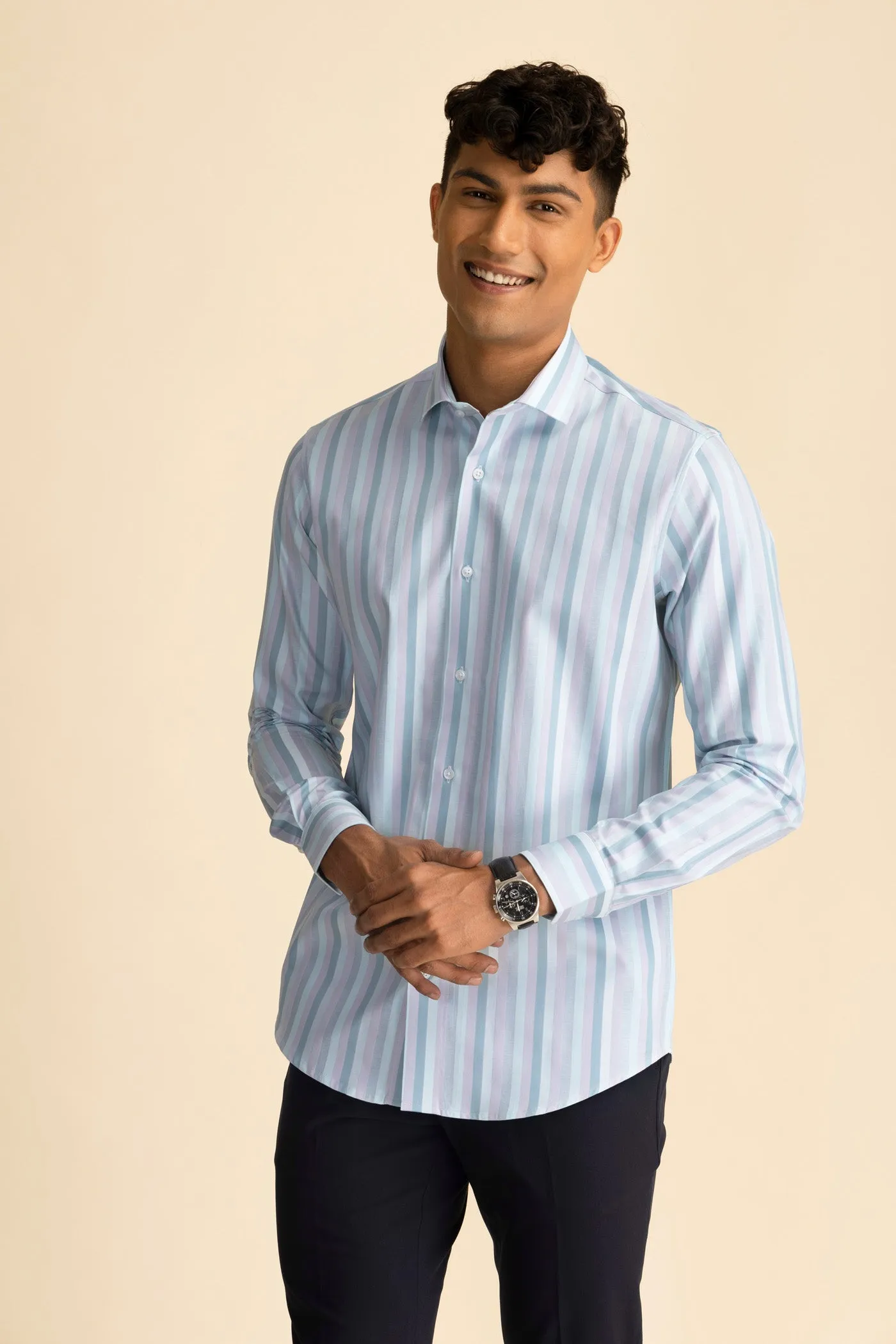 Pastel Stripe Shirt EOSS