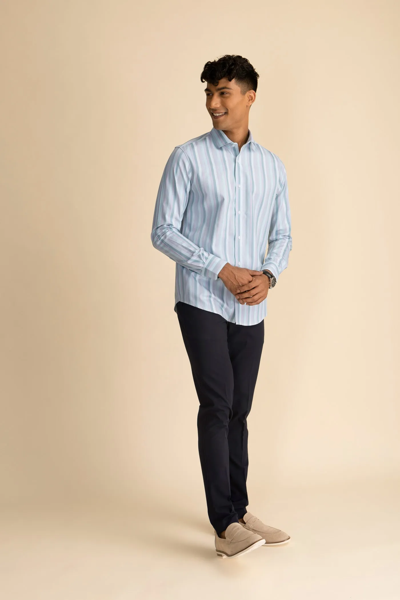 Pastel Stripe Shirt EOSS