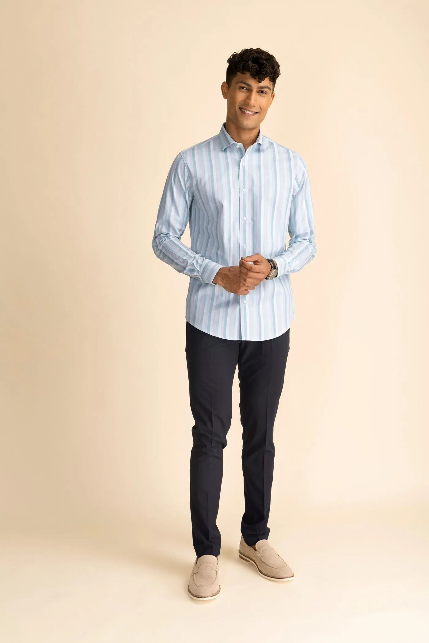 Pastel Stripe Shirt EOSS