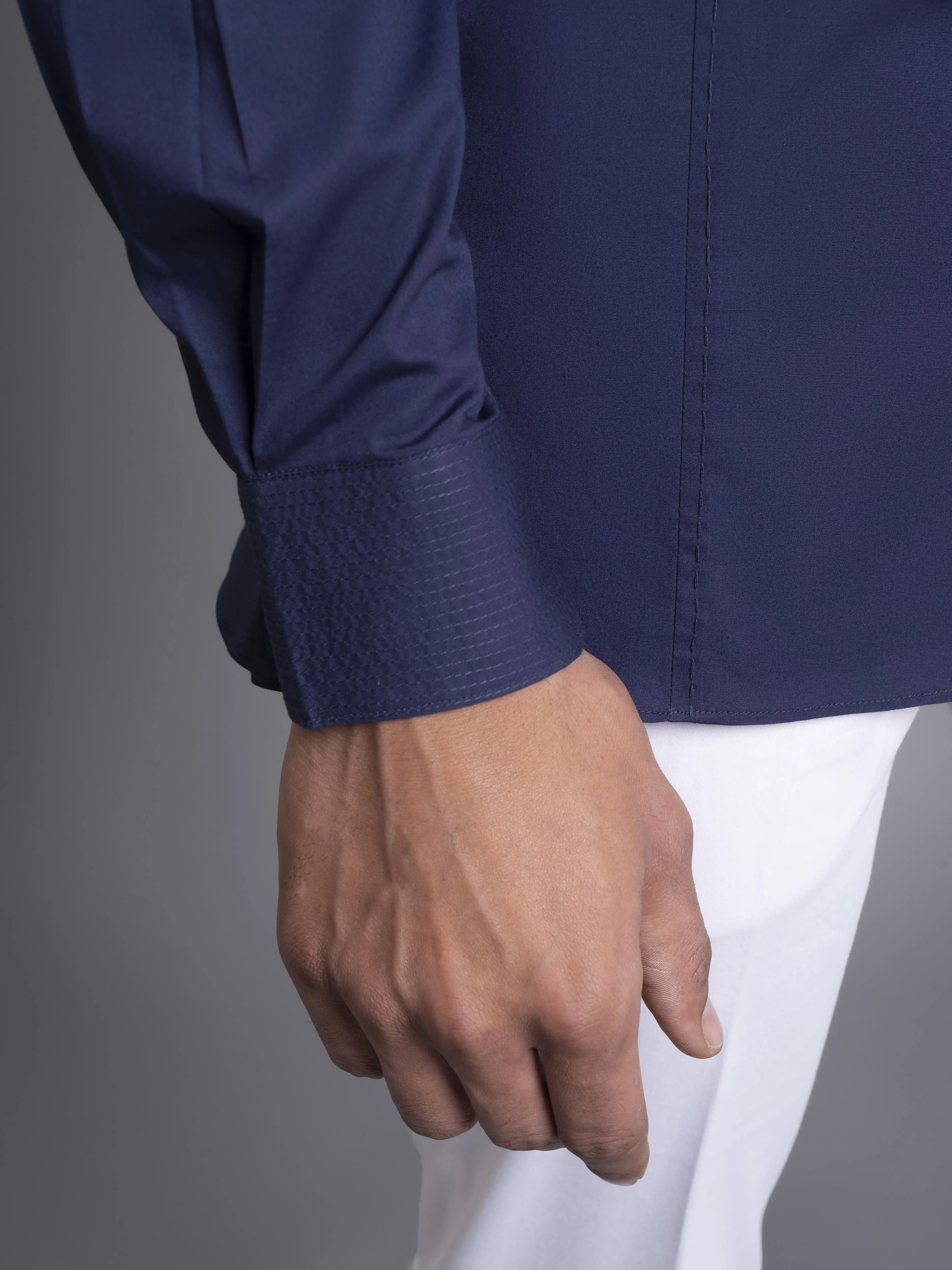 PINTUCK YOKE DETAIL SHIRT