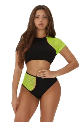 POISON BERRY BIKINI-NEON GREEN