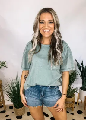 Relaxed Fit Vintage Wash Tee