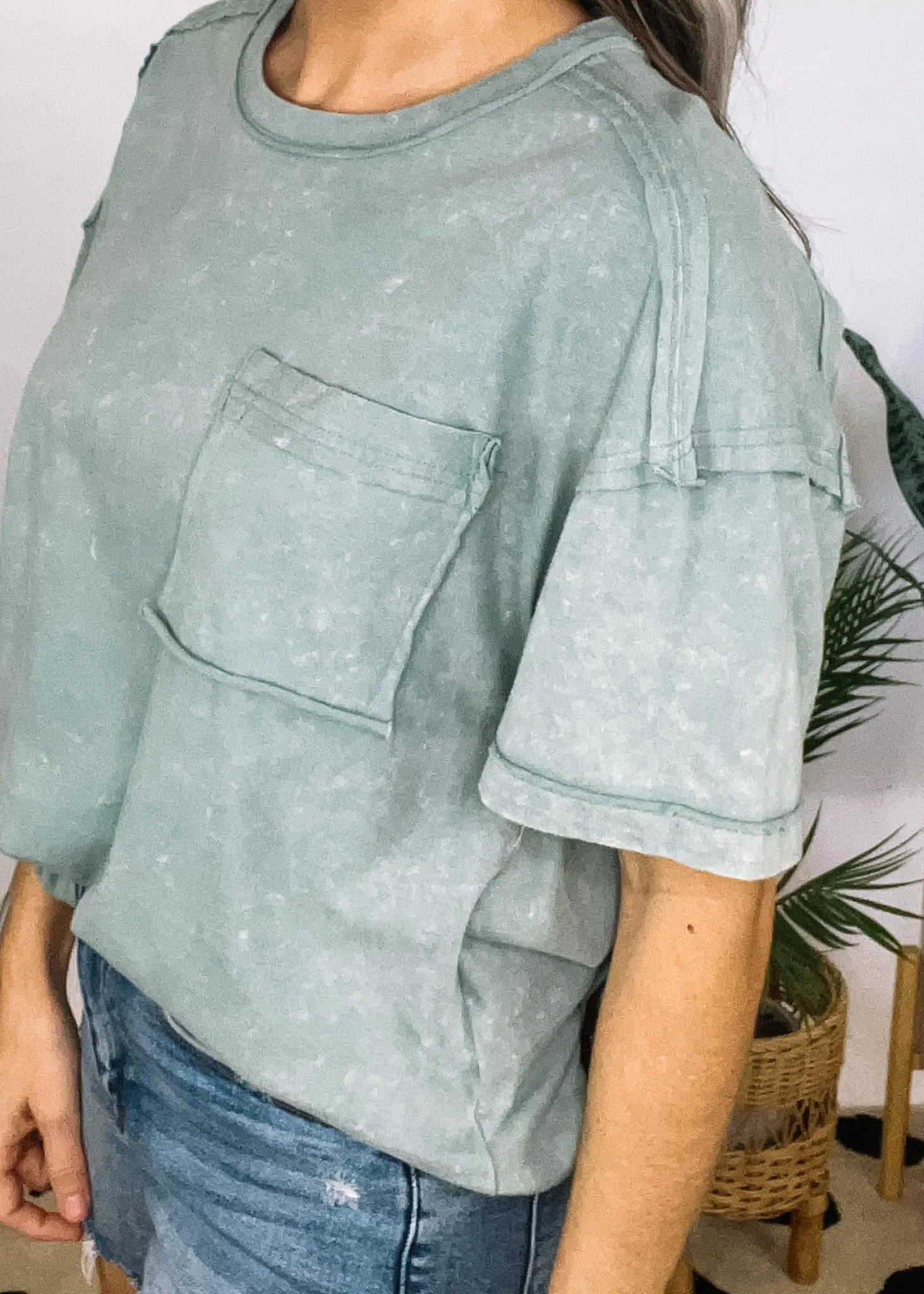 Relaxed Fit Vintage Wash Tee