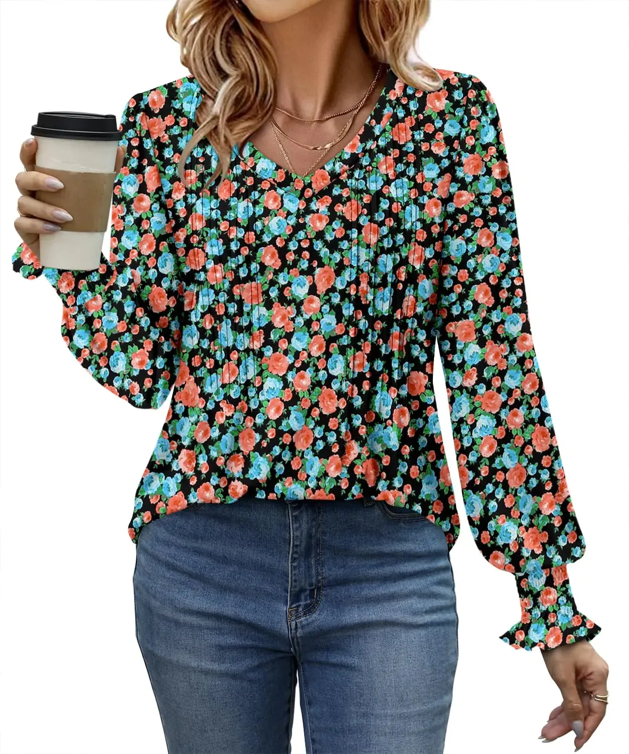 Roselinlin Long Sleeve Tops