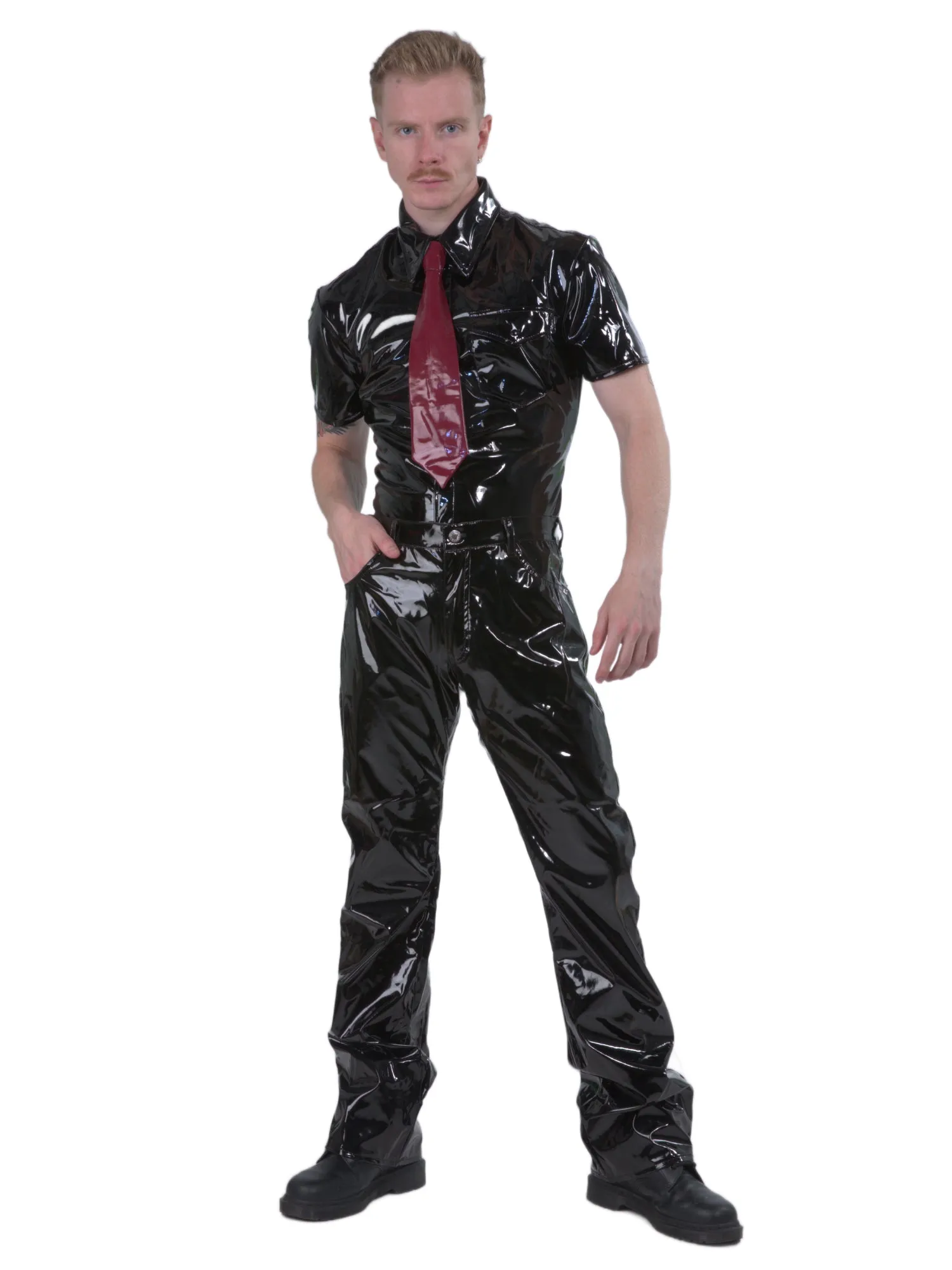 Secret Sale PVC Classic Boot Cut Jeans