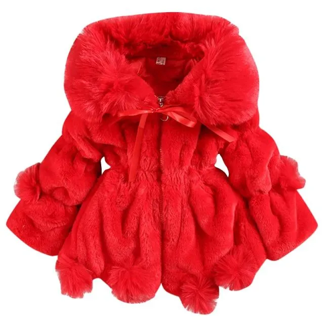 Stylish Girl Teddy Coat
