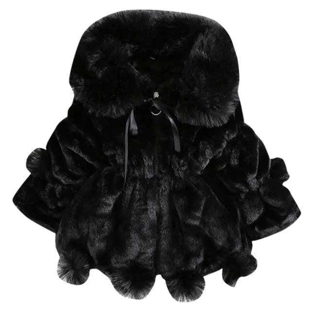Stylish Girl Teddy Coat