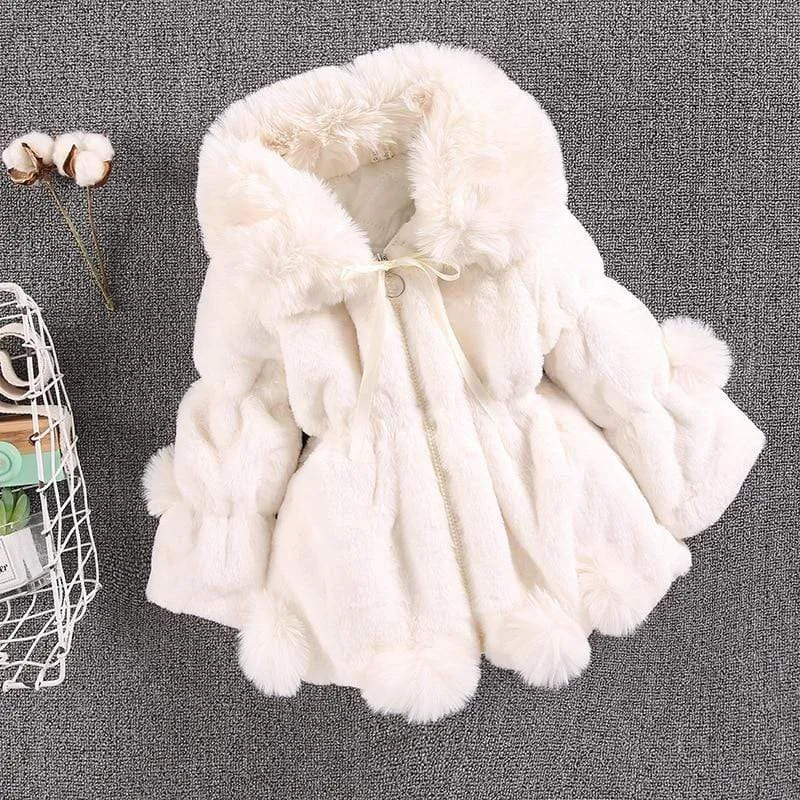Stylish Girl Teddy Coat