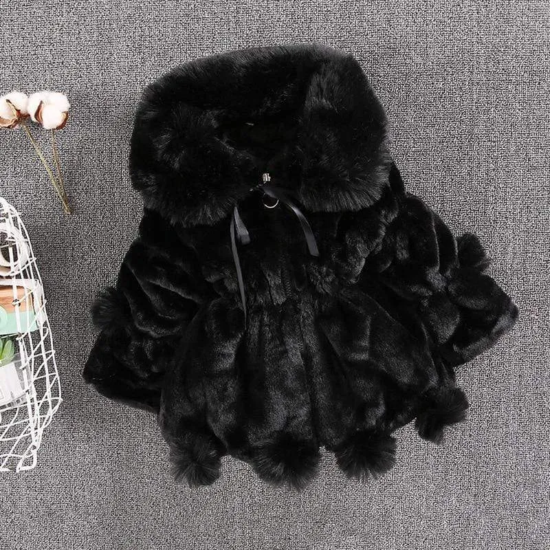 Stylish Girl Teddy Coat