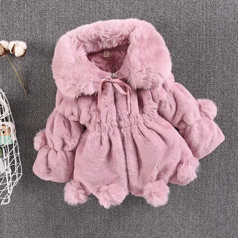 Stylish Girl Teddy Coat