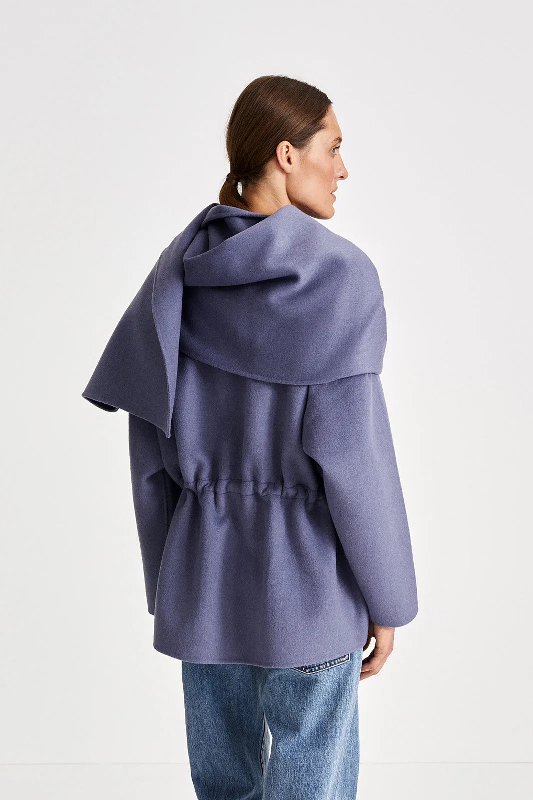 TECLA SCARF - DOVE BLUE