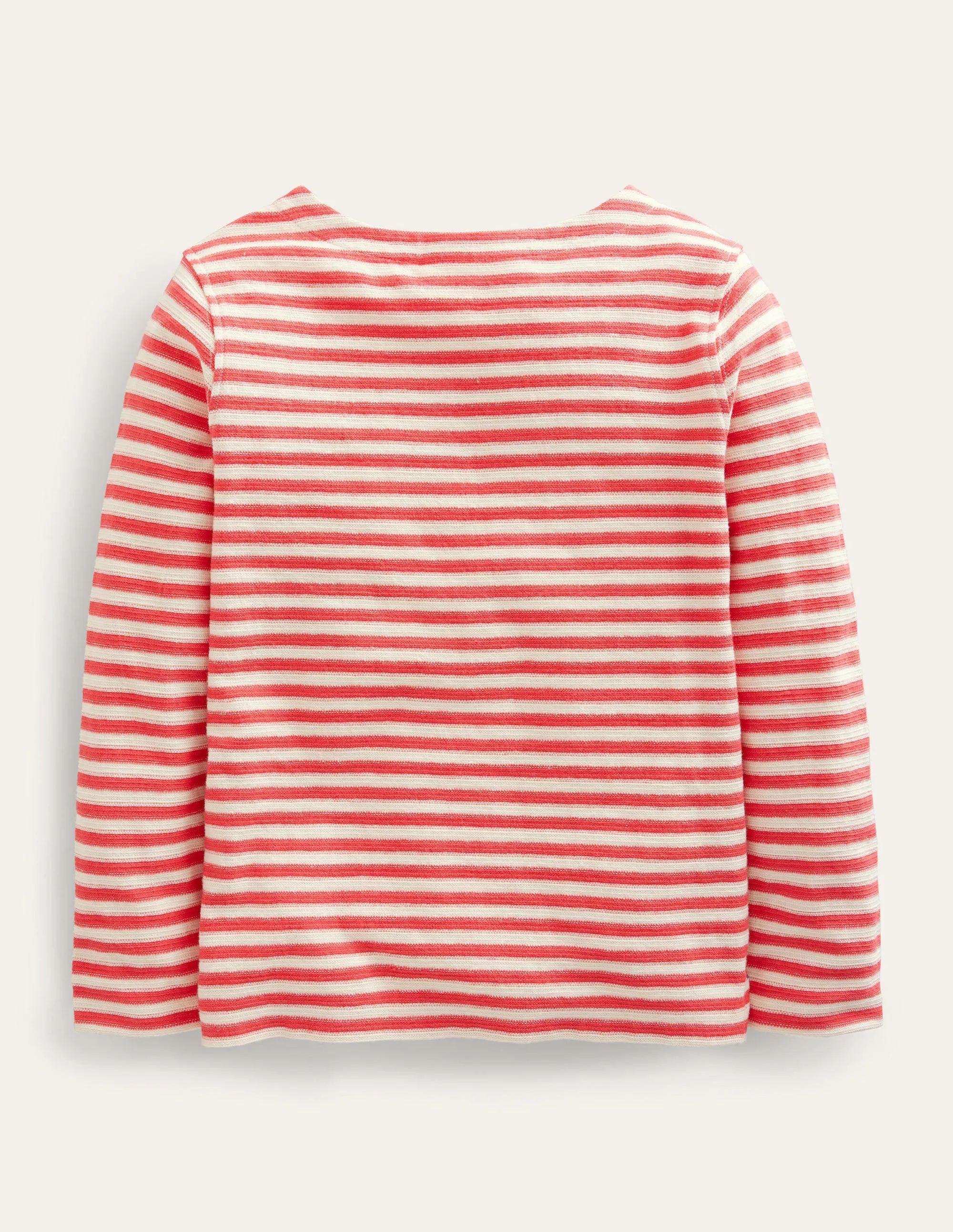 Texture Breton-Kumquat Orange/White
