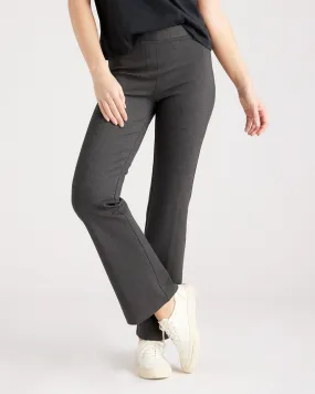 Ultra-Stretch Ponte Bootcut Pocket Pant - Regular