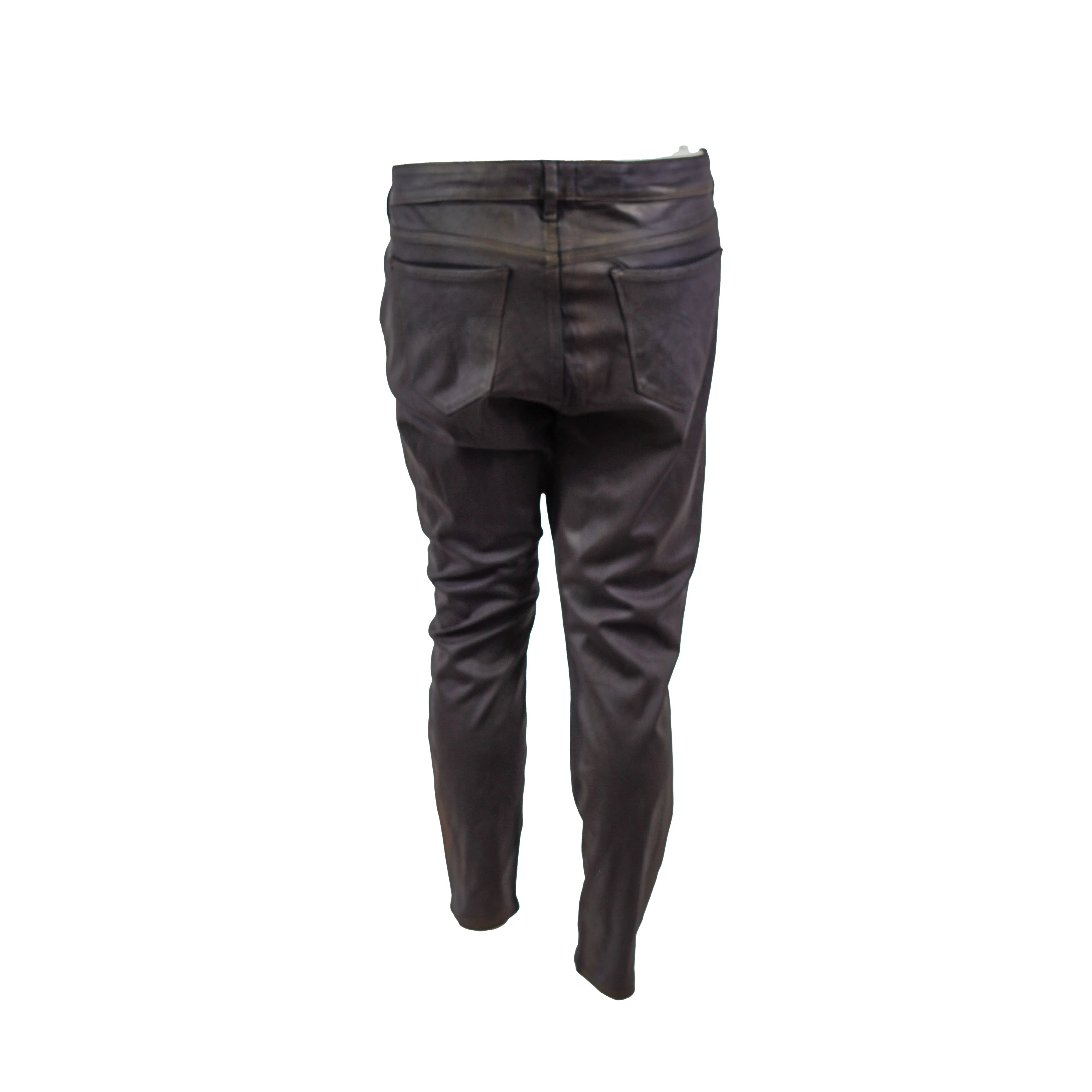 William Rast Women's Trendy Plus Size Coated Texture Jeans Black Brown Size 20W