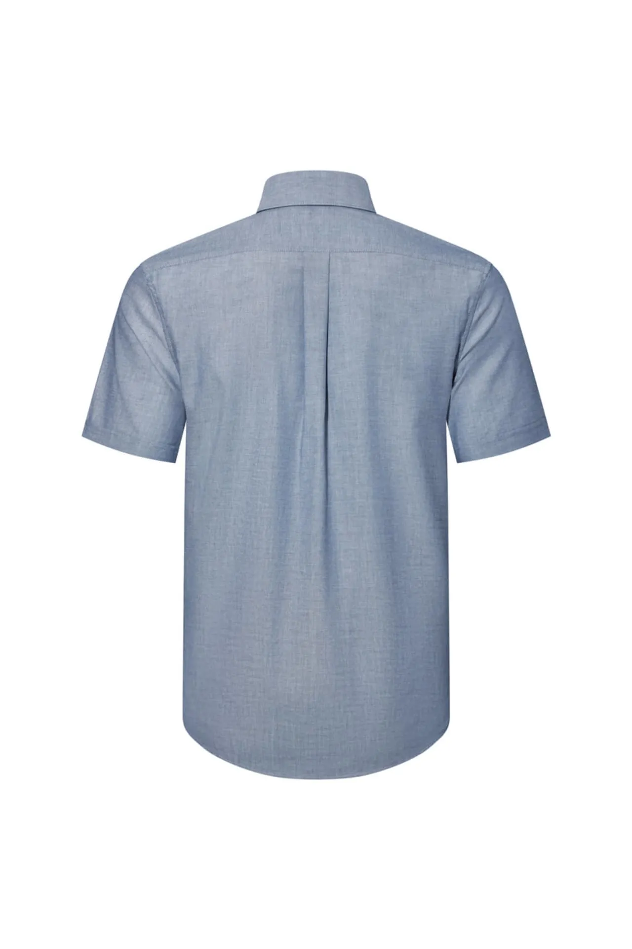 Wrinkle Free Cotton Smart Fit Short Sleeve Oxford Casual Shirt
